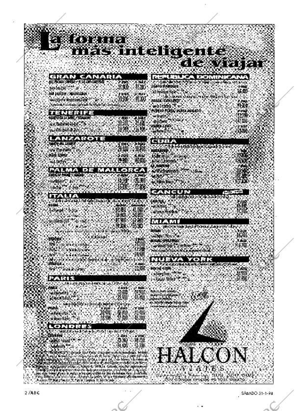 ABC MADRID 31-01-1998 página 2