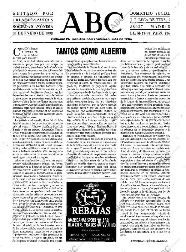 ABC MADRID 31-01-1998 página 3