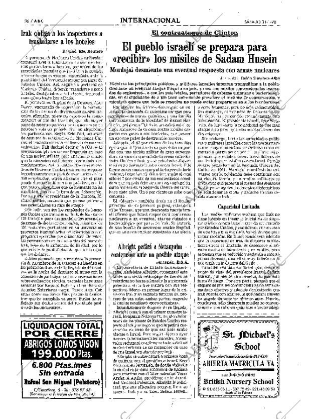 ABC MADRID 31-01-1998 página 36