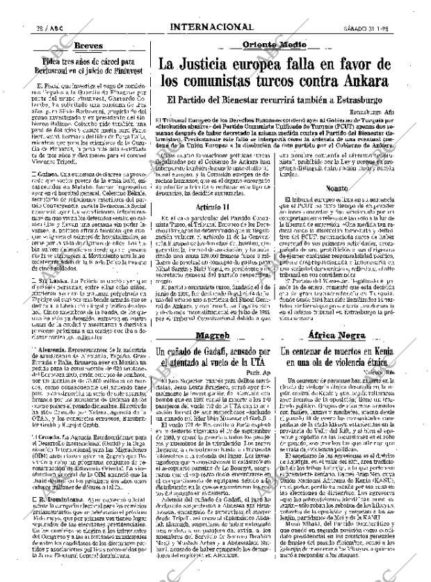 ABC MADRID 31-01-1998 página 38