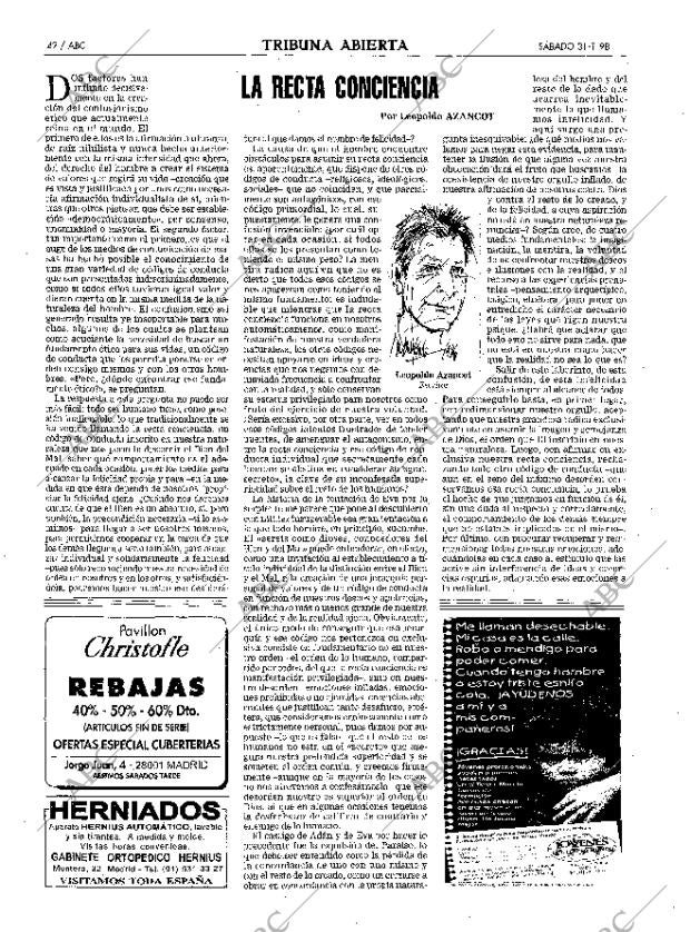 ABC MADRID 31-01-1998 página 42