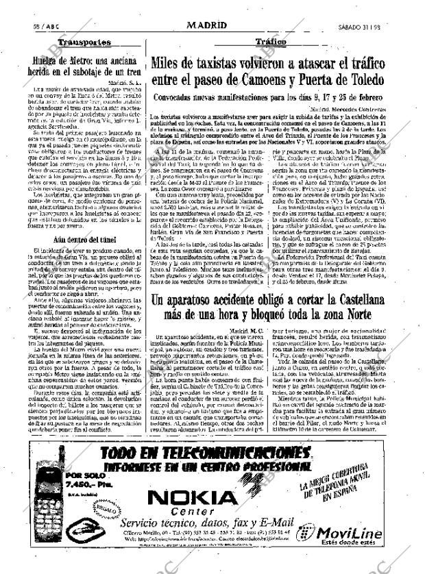 ABC MADRID 31-01-1998 página 58