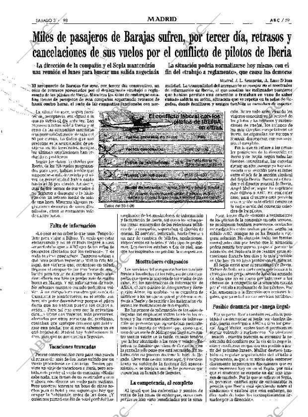 ABC MADRID 31-01-1998 página 59