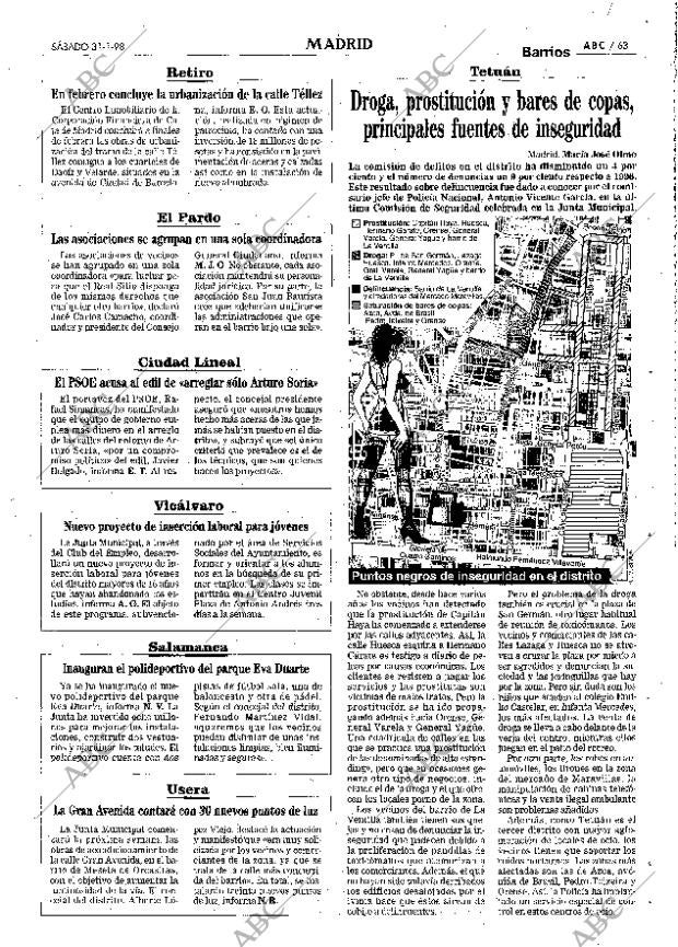 ABC MADRID 31-01-1998 página 63