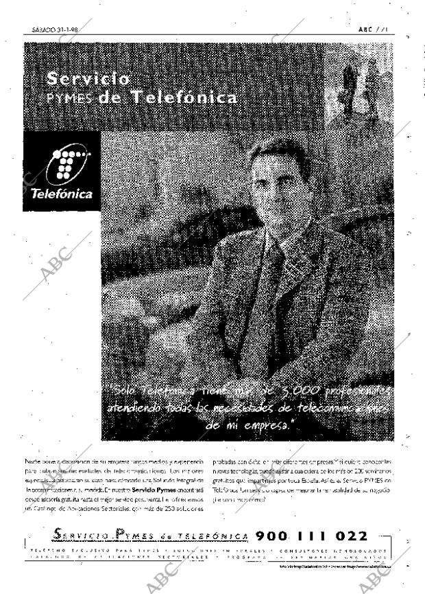 ABC MADRID 31-01-1998 página 71