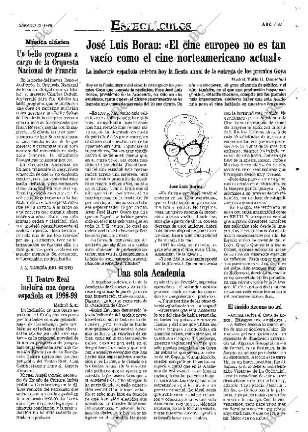 ABC MADRID 31-01-1998 página 87