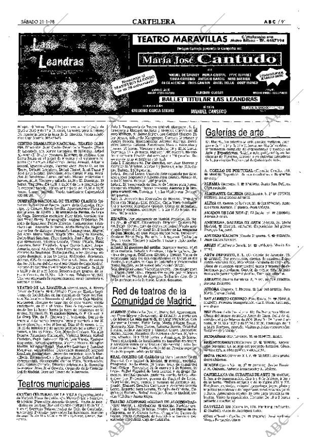 ABC MADRID 31-01-1998 página 91