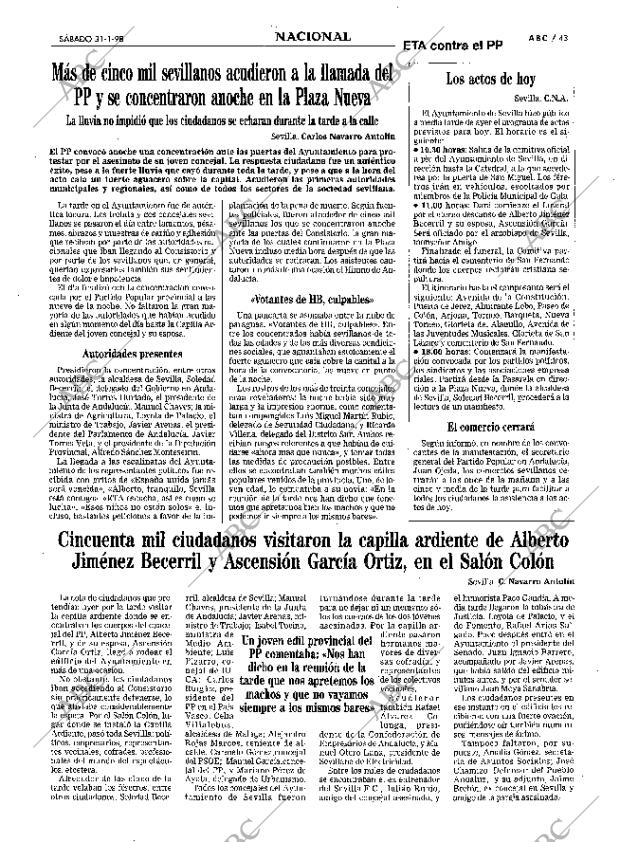 ABC SEVILLA 31-01-1998 página 43