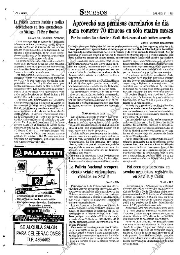 ABC SEVILLA 31-01-1998 página 78