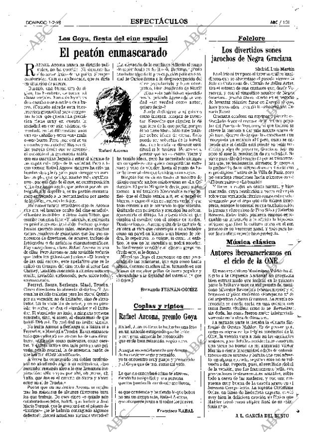 ABC MADRID 01-02-1998 página 101