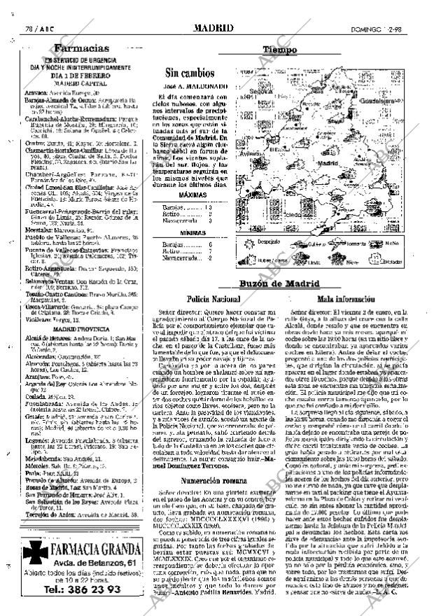 ABC MADRID 01-02-1998 página 78