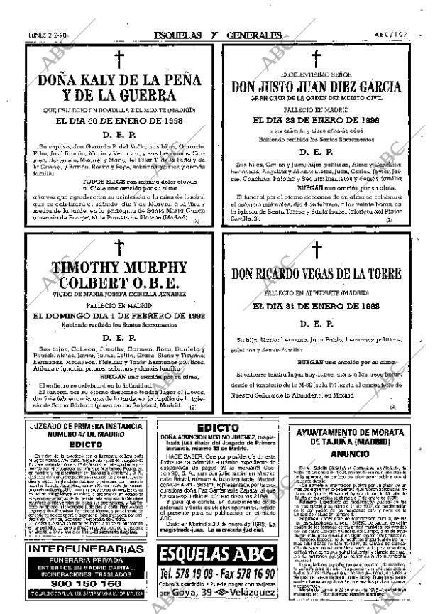 ABC MADRID 02-02-1998 página 107