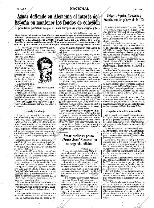 ABC MADRID 02-02-1998 página 20