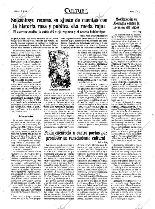 ABC MADRID 02-02-1998 página 43