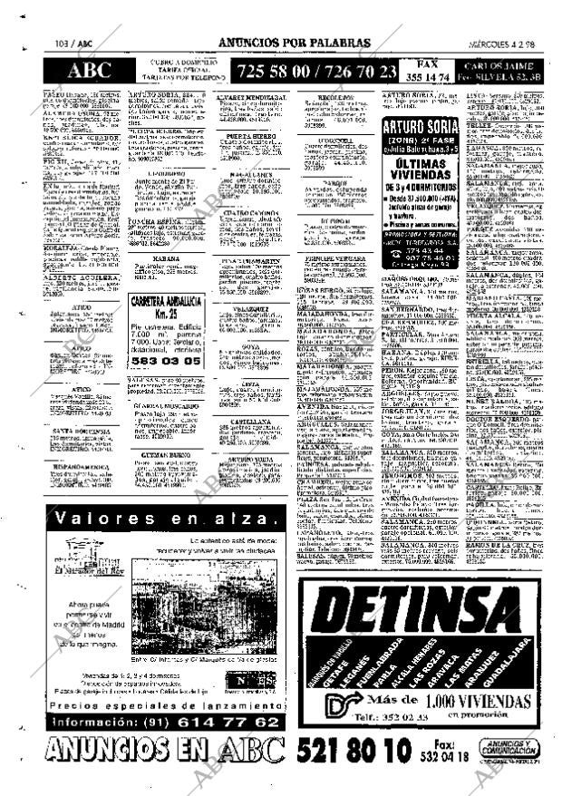 ABC MADRID 04-02-1998 página 108