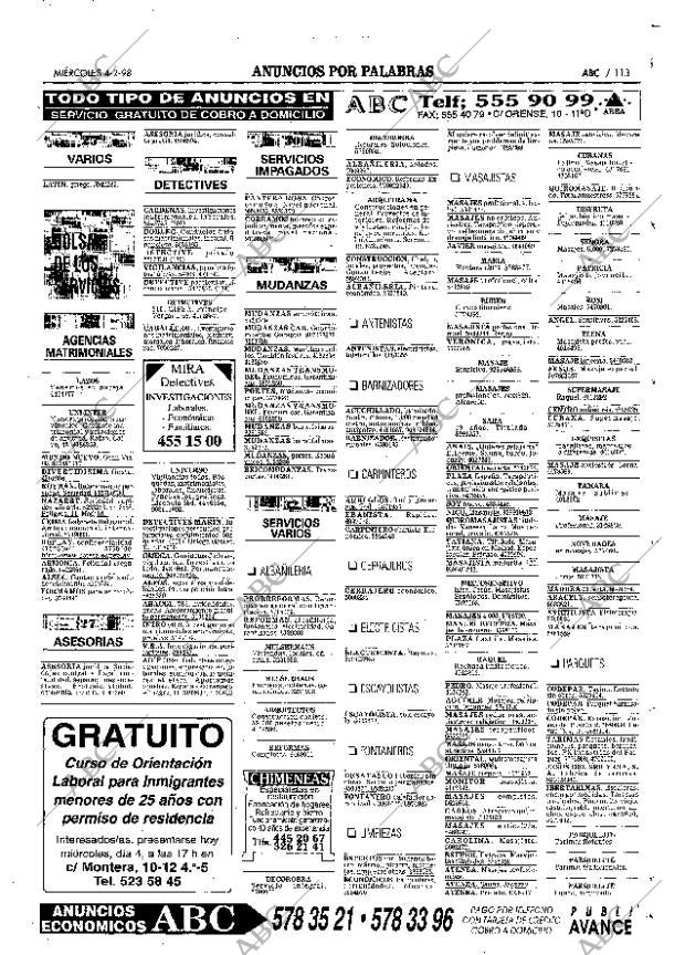 ABC MADRID 04-02-1998 página 113