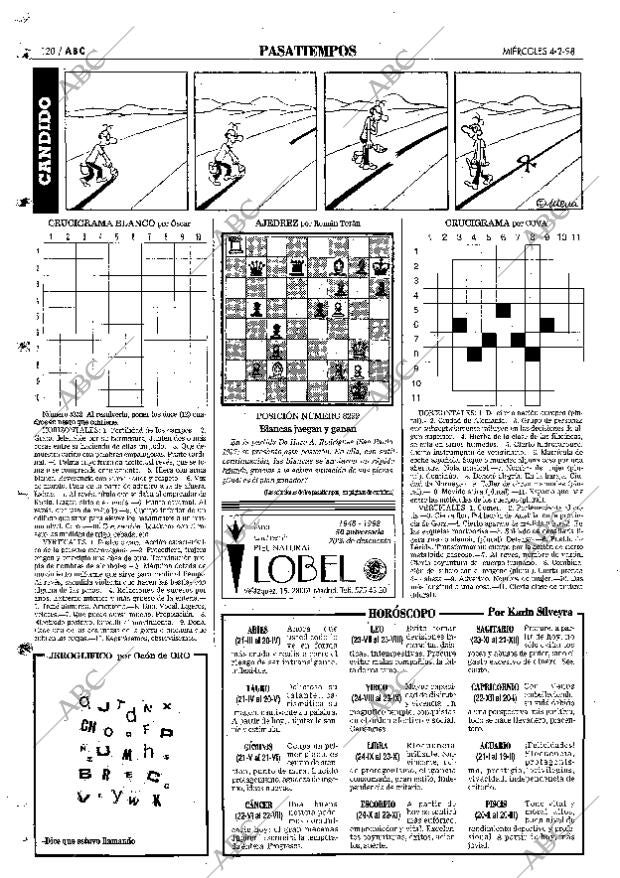 ABC MADRID 04-02-1998 página 120
