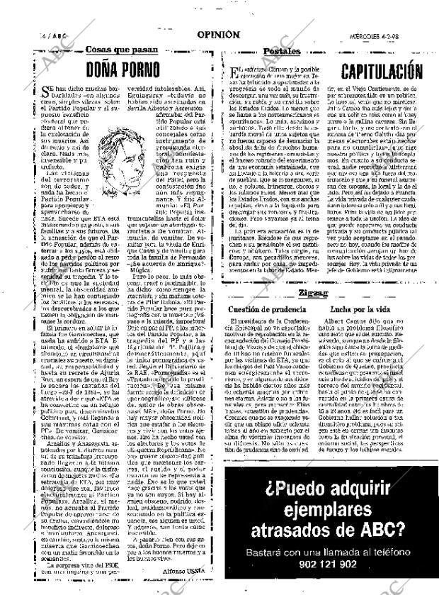 ABC MADRID 04-02-1998 página 16