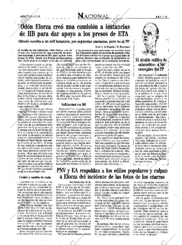 ABC MADRID 04-02-1998 página 19