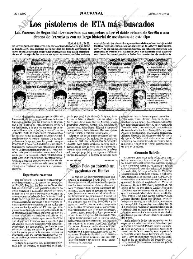 ABC MADRID 04-02-1998 página 20