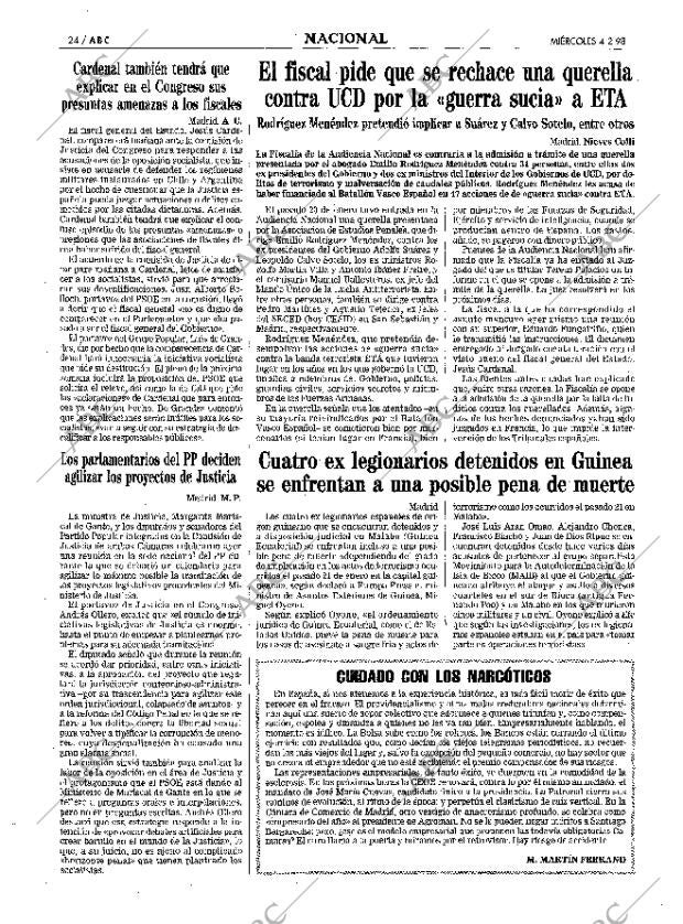 ABC MADRID 04-02-1998 página 24