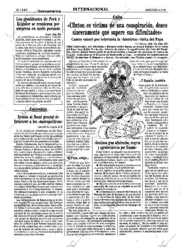 ABC MADRID 04-02-1998 página 32
