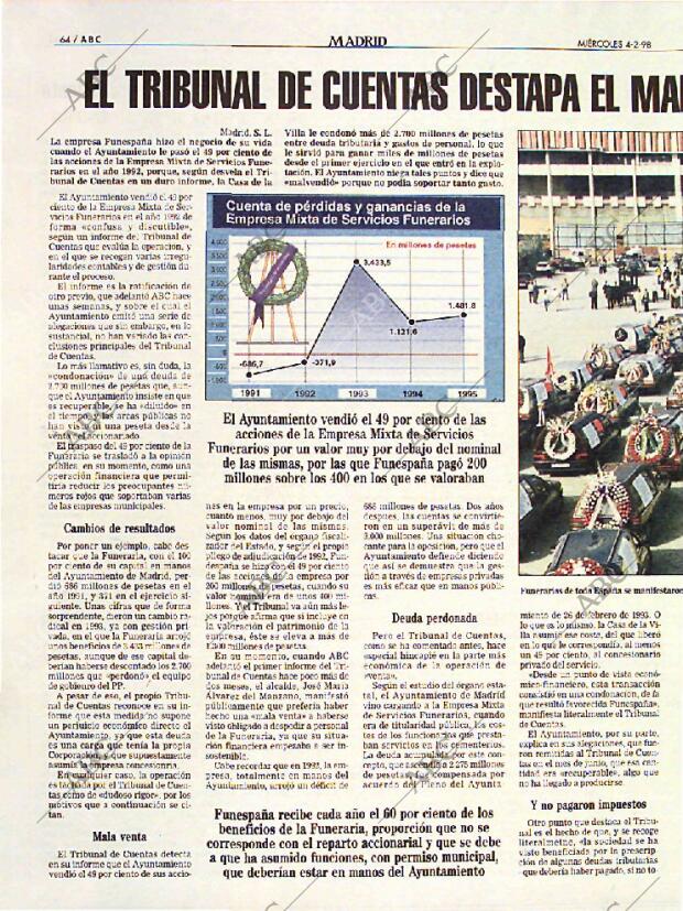 ABC MADRID 04-02-1998 página 64