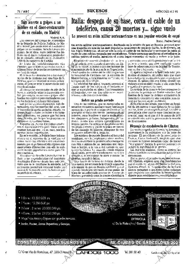 ABC MADRID 04-02-1998 página 78