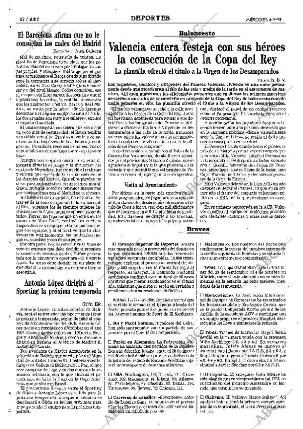 ABC MADRID 04-02-1998 página 82