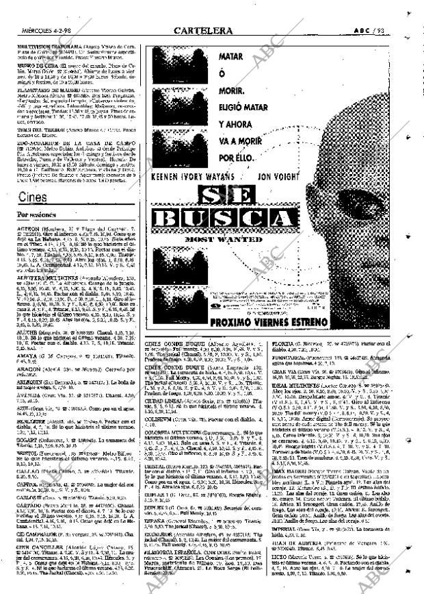 ABC MADRID 04-02-1998 página 93