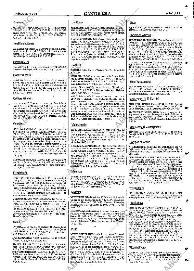 ABC MADRID 04-02-1998 página 95