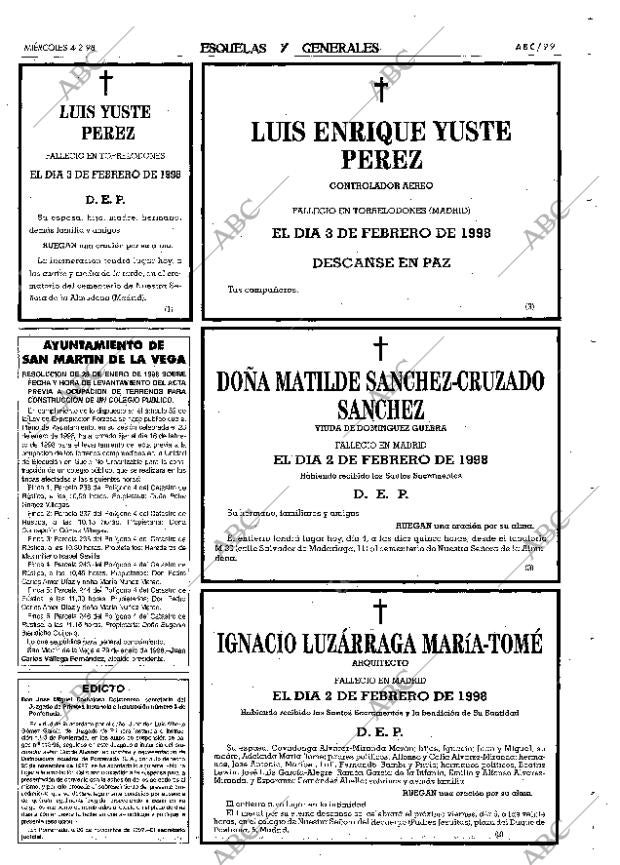 ABC MADRID 04-02-1998 página 99