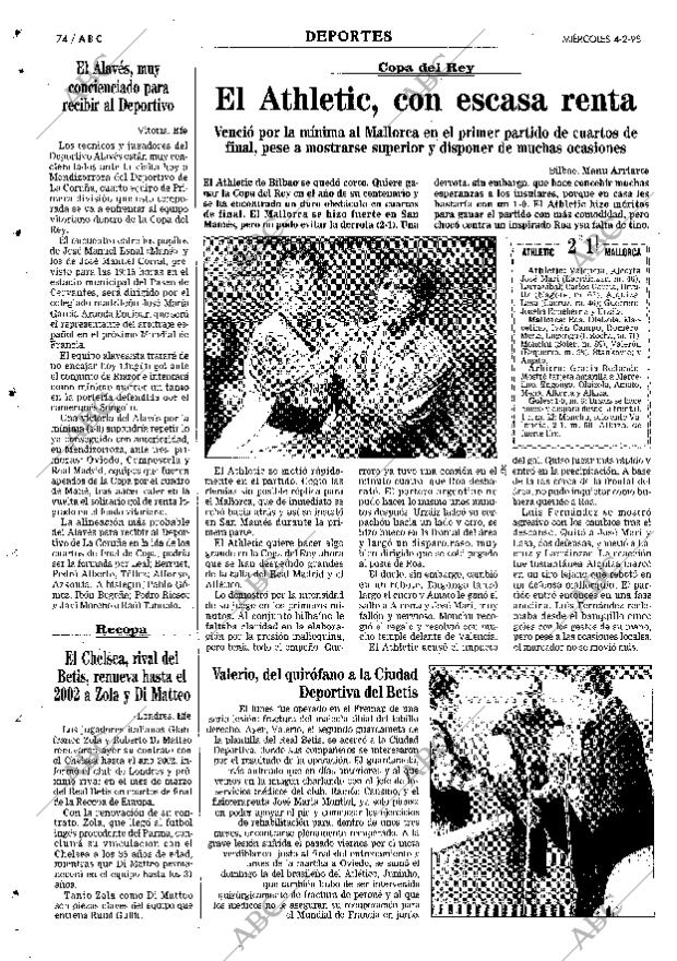 ABC SEVILLA 04-02-1998 página 74