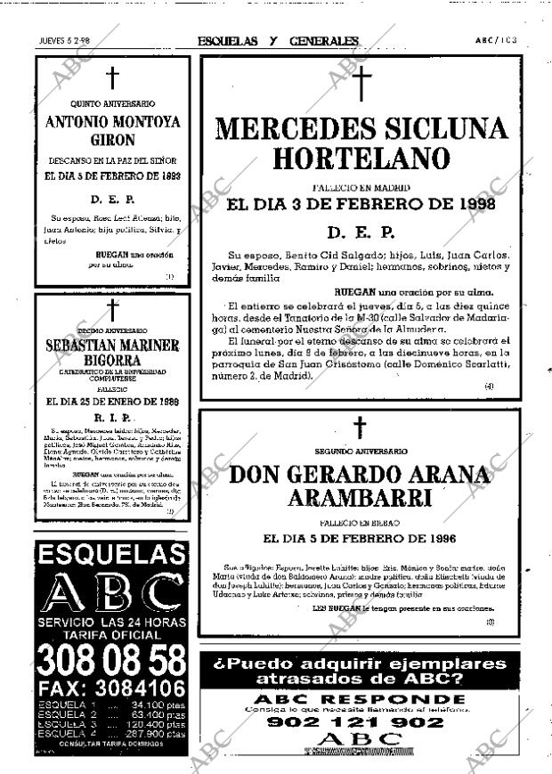 ABC MADRID 05-02-1998 página 103