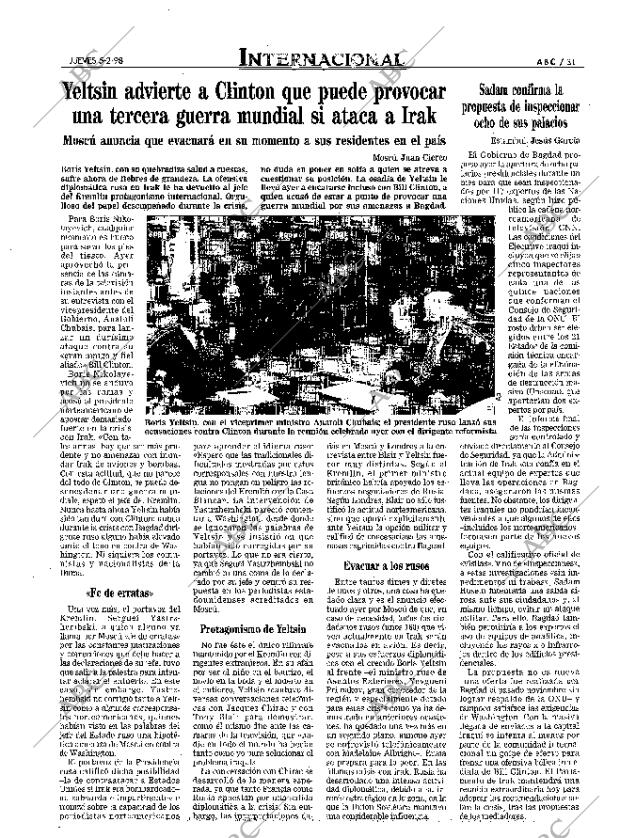 ABC MADRID 05-02-1998 página 31