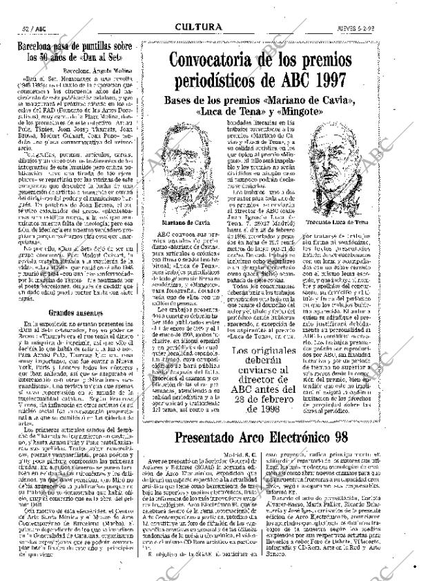 ABC MADRID 05-02-1998 página 52