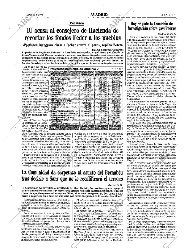 ABC MADRID 05-02-1998 página 65