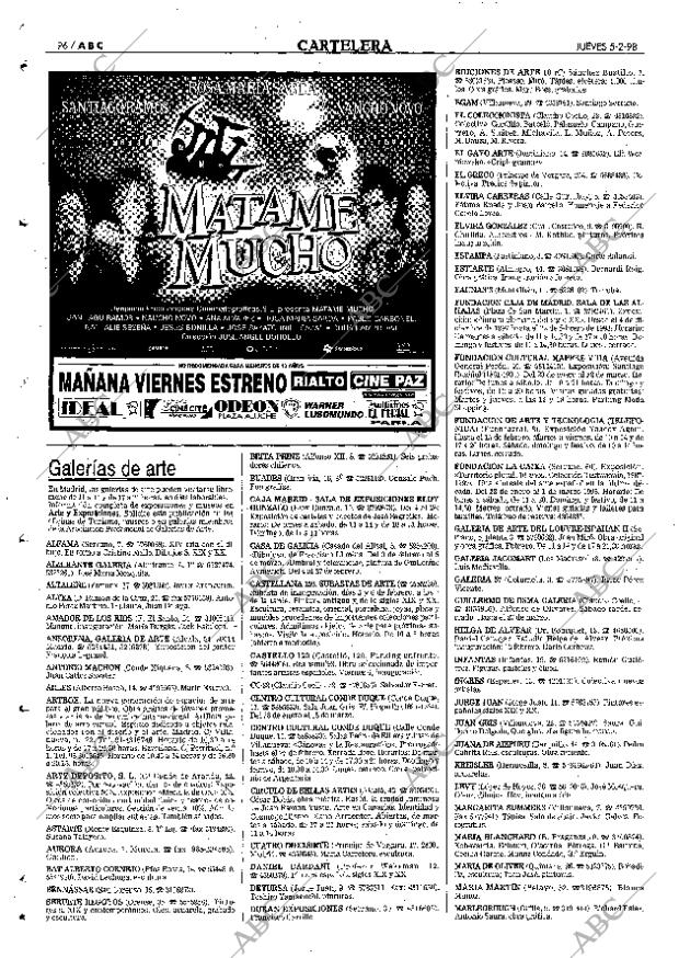 ABC MADRID 05-02-1998 página 96