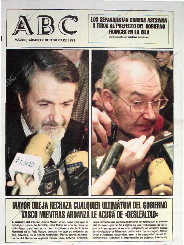 ABC MADRID 07-02-1998 página 1