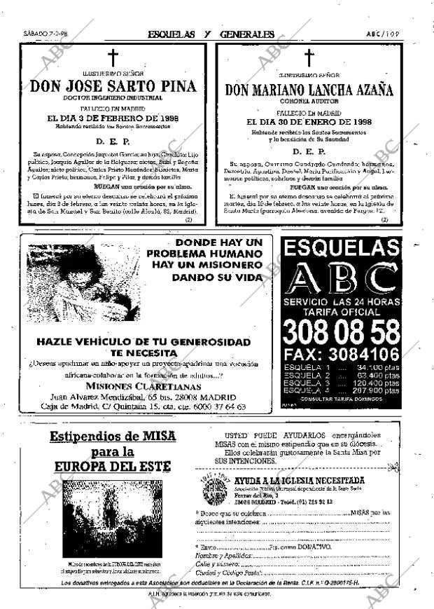 ABC MADRID 07-02-1998 página 109