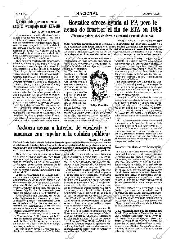 ABC MADRID 07-02-1998 página 20