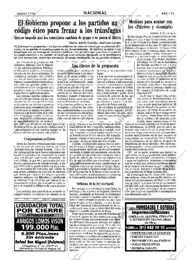 ABC MADRID 07-02-1998 página 23