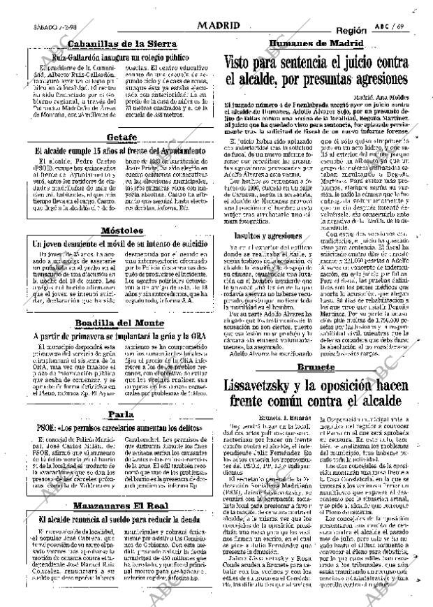 ABC MADRID 07-02-1998 página 69