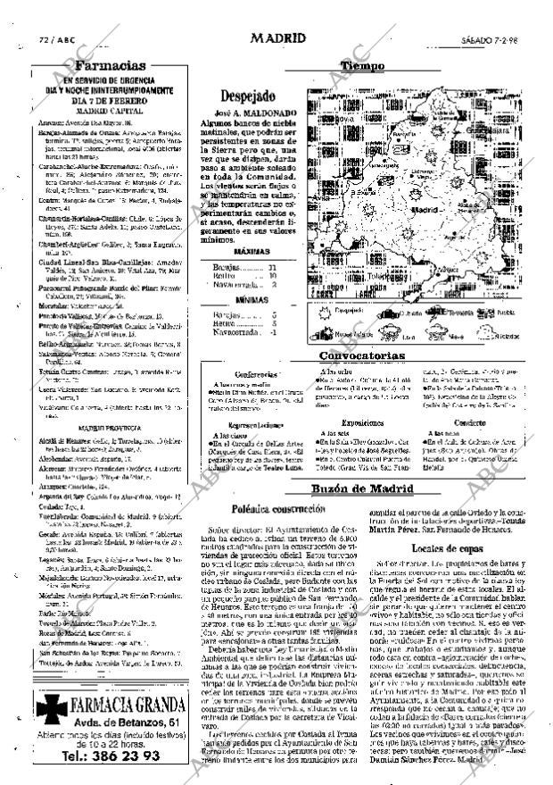 ABC MADRID 07-02-1998 página 72