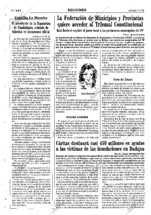ABC MADRID 07-02-1998 página 74