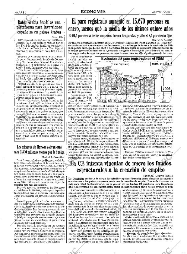 ABC MADRID 10-02-1998 página 40