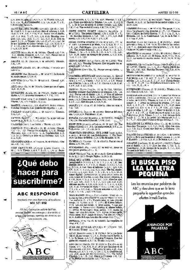 ABC MADRID 10-02-1998 página 98