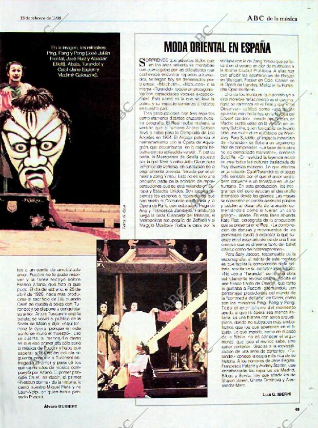 CULTURAL MADRID 13-02-1998 página 49