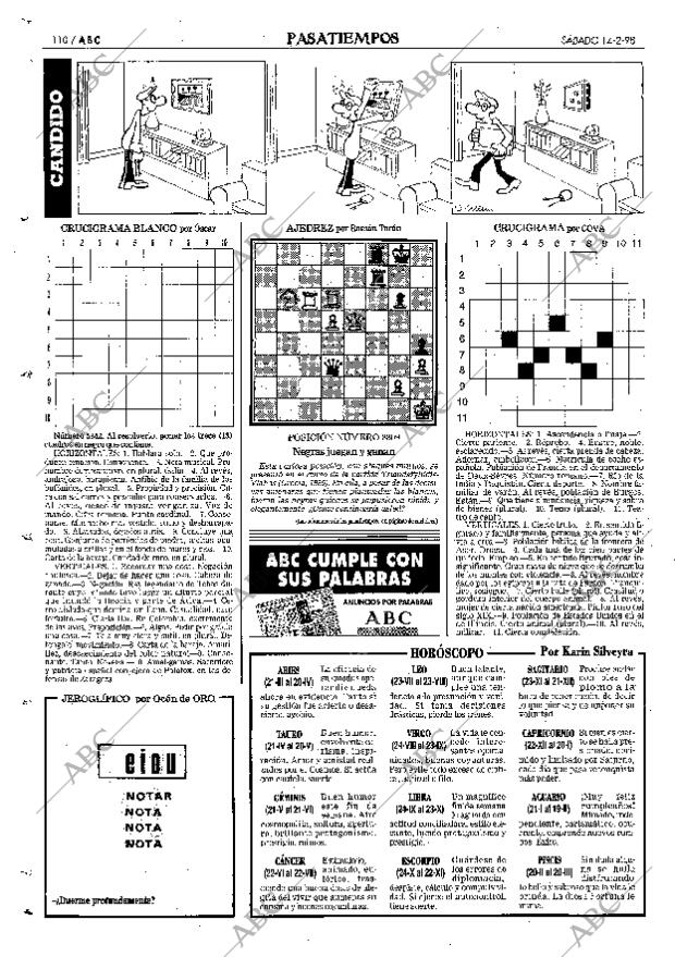ABC MADRID 14-02-1998 página 110