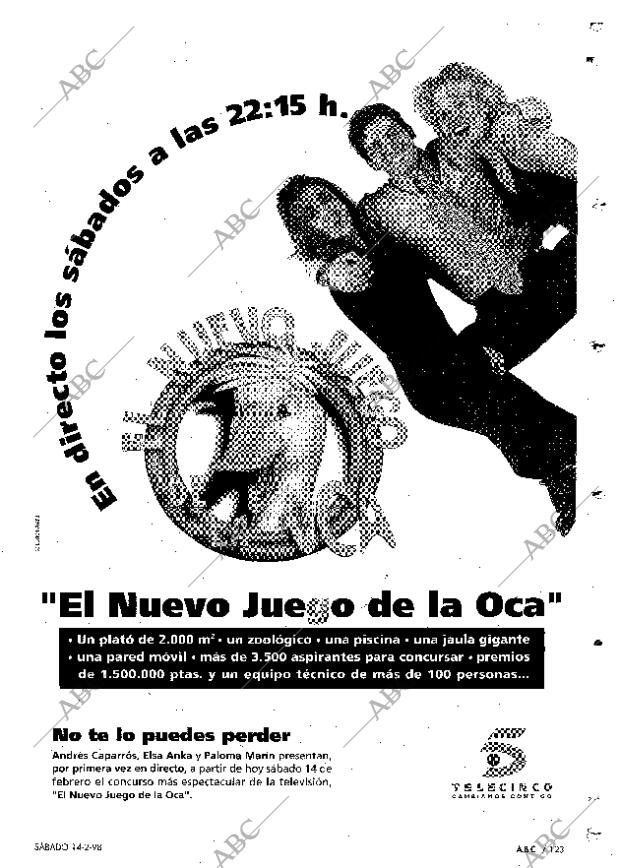 ABC MADRID 14-02-1998 página 123